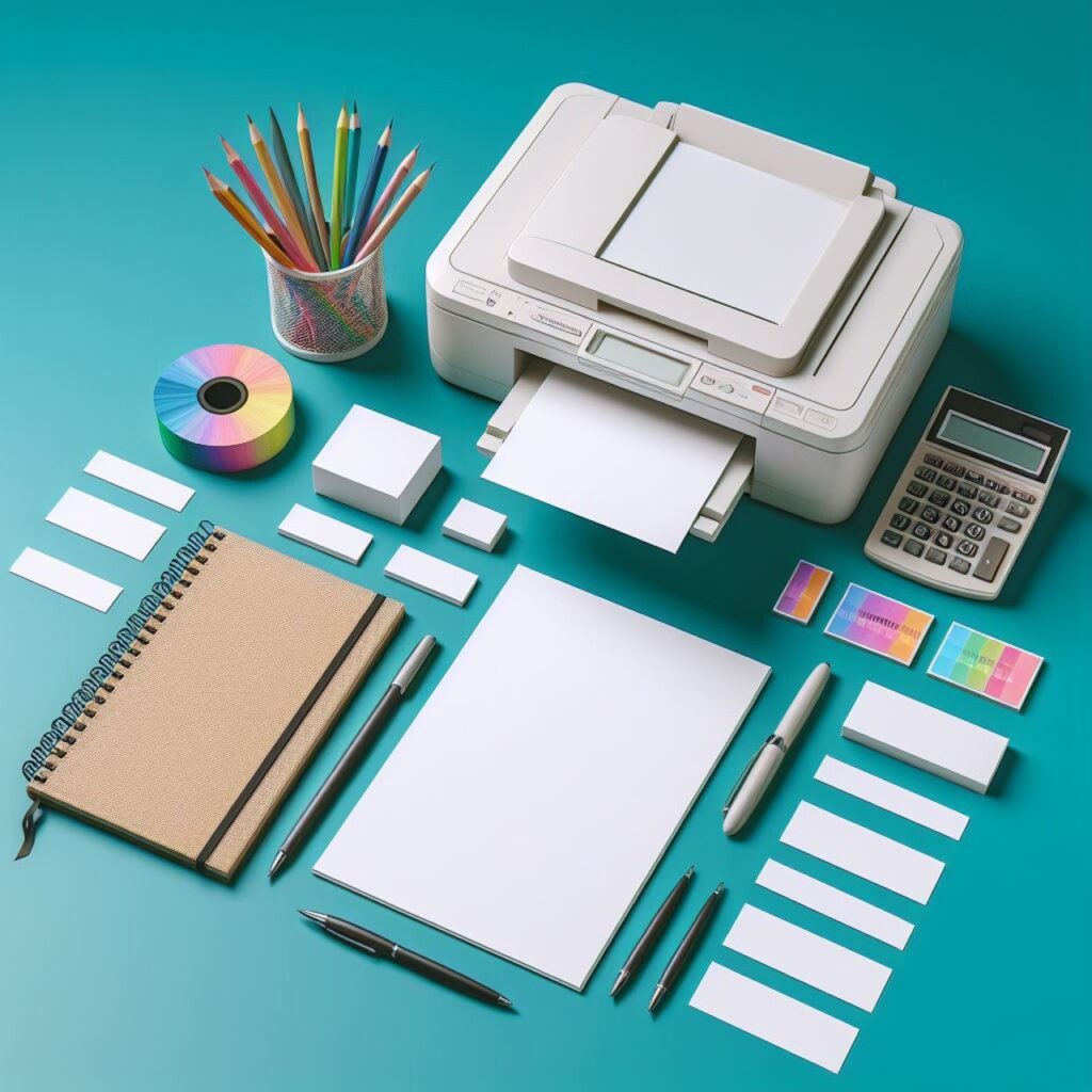 stationery products for small manufacturing business